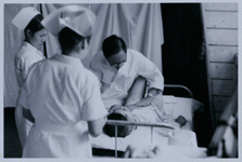 1962年　当時の竹田地区巡回診察の様子